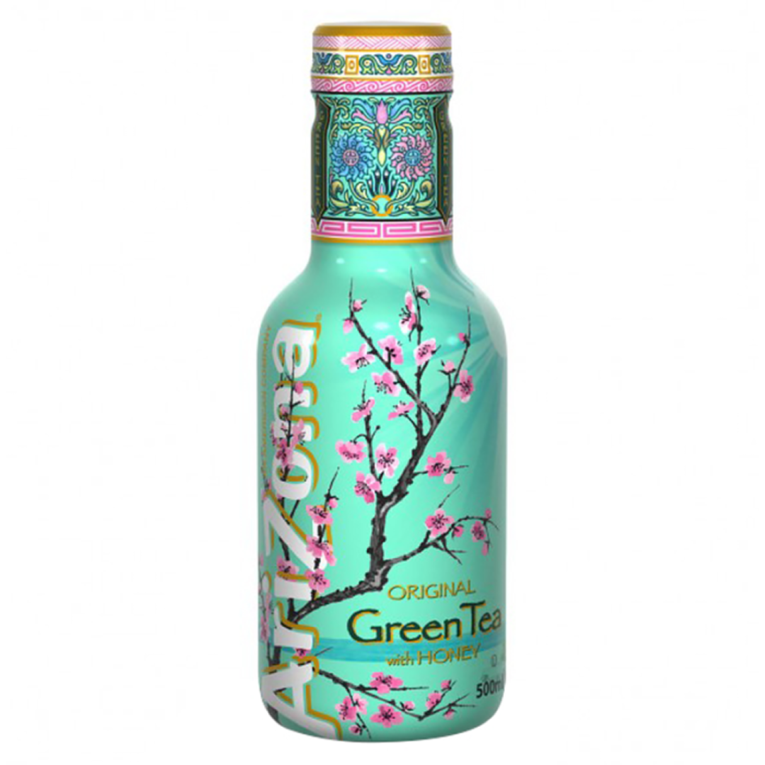 ARIZONA ORIGINAL GREEN TEA N HONEY 500ML